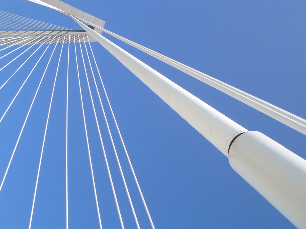 Ravenel Bridge from Charleston to Mt Pleasant
